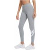 Dámske športové 7/8 legíny s vysokým pásom Nike SPORTSWEAR ESSENTIAL W sivé CZ8528-063 - XS
