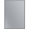 Erga Rectangle, obdĺžnikové zrkadlo 50x70 cm, čierny rám, ERG-V01-RECTAGLE-5070-BK
