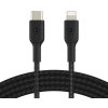 Belkin CAA004bt2MBK USB-C to Lightning, 2m, černý