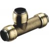 Zásuvný fiting SharkBite t-kus i/i mosadz 22 mm x 22 mm SBE0322S
