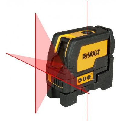 Aku zelený krížový laser s 5 bodmi 12/18 V (bez aku a nabíjačky) DeWALT DCE825D1G18 DCE825NG18