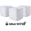ASUS ZenWiFi XD4 Plus 3-pack white Wireless AX1800 Dual-band Mesh WiFi 6 System 90IG07M0-MO3C40