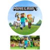 Personal Jedlý obrázok na tortu - Minecraft Veľkostť jedlý papier: Oblátka 0,6 mm