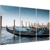 Obraz gondol - Benátky (Obraz 120x80cm)