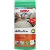 SONAX Čistiace utierky na kožu - plastový box