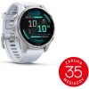 Garmin Fenix 8 - 43mm, AMOLED, Silver, Whitestone band 010-02903-00 - Smart hodinky