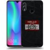 Picasee silikónový prehľadný obal pre Honor 10 Lite - HELLO 404