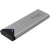AXAGON EEM2-UG2, USB-C 10Gbps - M.2 NVMe SSD ARROW box, stříbrný