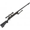WELL MB07D Sniper - černá + dvojnožka + optika