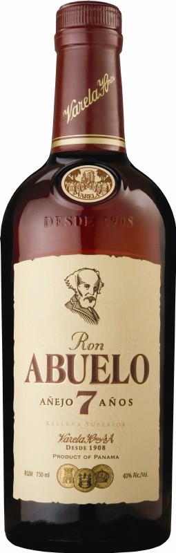 Abuelo Anejo 40% 7y 0,7 l (čistá fľaša)