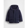 GAP Baby prešívaná nepremokavá bunda Tmavomodrá 4YRS Tmavomodrá Tmavomodrá