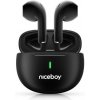 Slúchadlá Niceboy HIVE Beans POP black - VÝPREDAJ