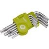 Extol Craft L-kľúče TORX krátke, sada 9ks, T10-15-20-25-27-30-40-45-50, 66010
