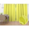 Biante Dekoračný záves Rongo RG-026 Žltozelený 140x180 cm