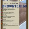 SIEŤ TIENIACA BROWNTEX 1,5X10M HNEDÁ 160G/M2