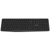 Canyon KB-W01, bezdrôtová klávesnica, vodeodolná, 104 klávesov, SK/CZ, čierna CNE-CKEYW01-CS