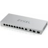 ZYX Zyxel XGS1210-12-ZZ0102F sieťový prepínač Riadený Gigabit Ethernet (10/100/1000) Šedá