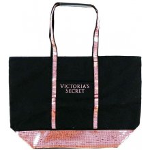 Victoria´s Secret Tote Back black Pink Sequins taška