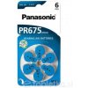 Panasonic baterie do naslouchadel 6ks PR675(PR44)