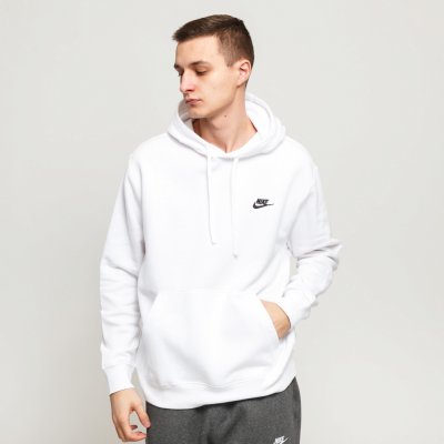 Nike M NSW CLUB hoodie PO BB BV2654-100 biela