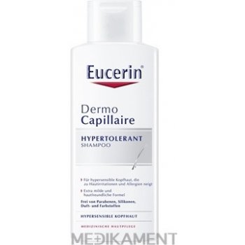 Eucerin DermoCapillaire hypertolerantní šampón 250 ml