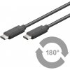 Kabel USB 3.1 konektor C/male - USB 3.1 konektor C/male ,1m