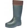 GIANCARLO zateplené čižmy zelená pracovná obuv - 49