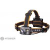 Fenix HP16R nabíjateľná čelovka, 1 250 lm, sivá