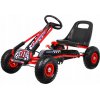 JOKO Šľapacia motokára na pedály Formula s voľnobehom nafukovacie kolesá