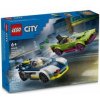 LEGO City 60415 Naháňačka policajného auta a športiak