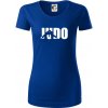 Judo - Nápis - Dámske tričko z organickej bavlny Origin (GOTS) - XL ( Kráľovská modrá )