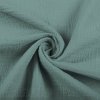 Mušelínový baldachýn Ourbaby na domčekovú posteľ Leola Hip - zelený 200x90 cm