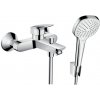 Súprava vaňová/sprchová batéria Hansgrohe Logis 71400000, sprchová súprava Hansgrohe Croma 26425400