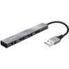 USB Hub Trust Halyx Aluminium 4-Port Mini USB Hub 23786
