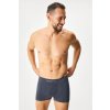 Gino Bambusové boxerky Grey bezšvové šedá S/M