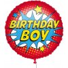 Procos Fóliový balón Birthday Boy komiks 46 cm