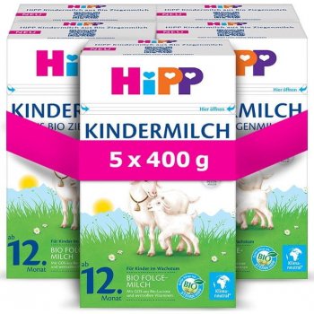 HIPP 3 BIO Kozie mlieko Junior 5 x 400 g od 82,87 € - Heureka.sk