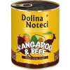 DOLINA NOTECI SUPERFOOD 800g klokan a hovädzie mäso pre psov 80% mäsa
