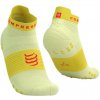 Compressport ponožky Pro Racing Run nízké - žlutá/neonově červená Velikost: M