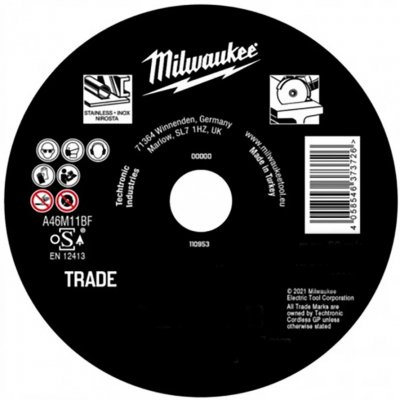 Milwaukee Trade Rezný kotúč 230 mm x 1,9 mm 4932479579