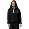 Dámska mikina Columbia Helvetia™ II Cropped Half Snap Fleece Veľkosť: M / Farba: čierna/biela