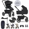 EASYWALKER SET Kočík 4v1 Jimmey Pepper Black XXL RWS + CYBEX Aton B2 i-Size + základňa