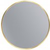 Erga Round, okrúhle zrkadlo 40cm, zlatý rám, ERG-V01-ROUND-4040-GD