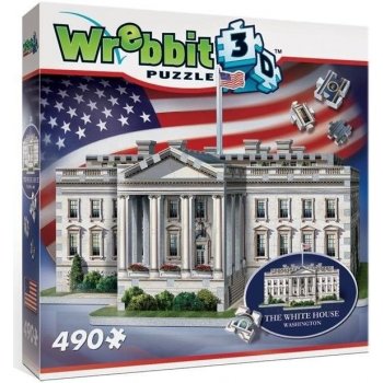 Wrebbit 3D puzzle Bílý dům Washington 490 ks
