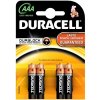 Batéria alkalická Duracell AAA 4ks