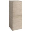 Laufen Pro S - Bočná skrinka, 100x35x34 cm, pánty vľavo, svetlý dub H4831110954791
