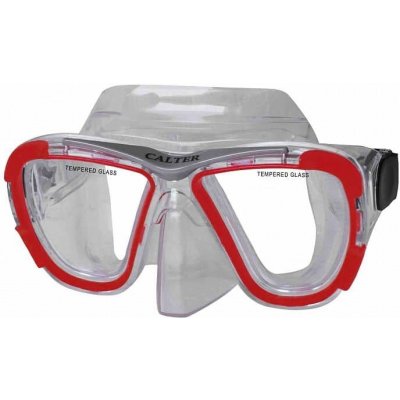 Potápěčská maska CALTER® SENIOR 238P, červená