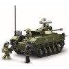 Sluban Model Bricks M38-B1250 Tank BMD-2S v měřítku 1:35