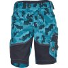 Cerva Neurum Camouflage Pánske pracovné šortky 03570008 petrolejová 62