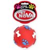 PET NOVA DOG LIFE STYLE Lopta so vzormi labiek a kostí 6 cm